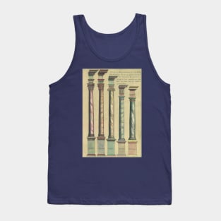 Five Orders of Architecture by Vignola Tank Top